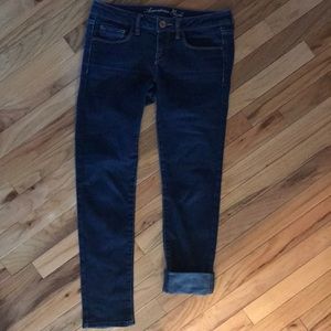 AMERICAN EAGLE SKINNY STRETCH JEANS ~ 8 Short